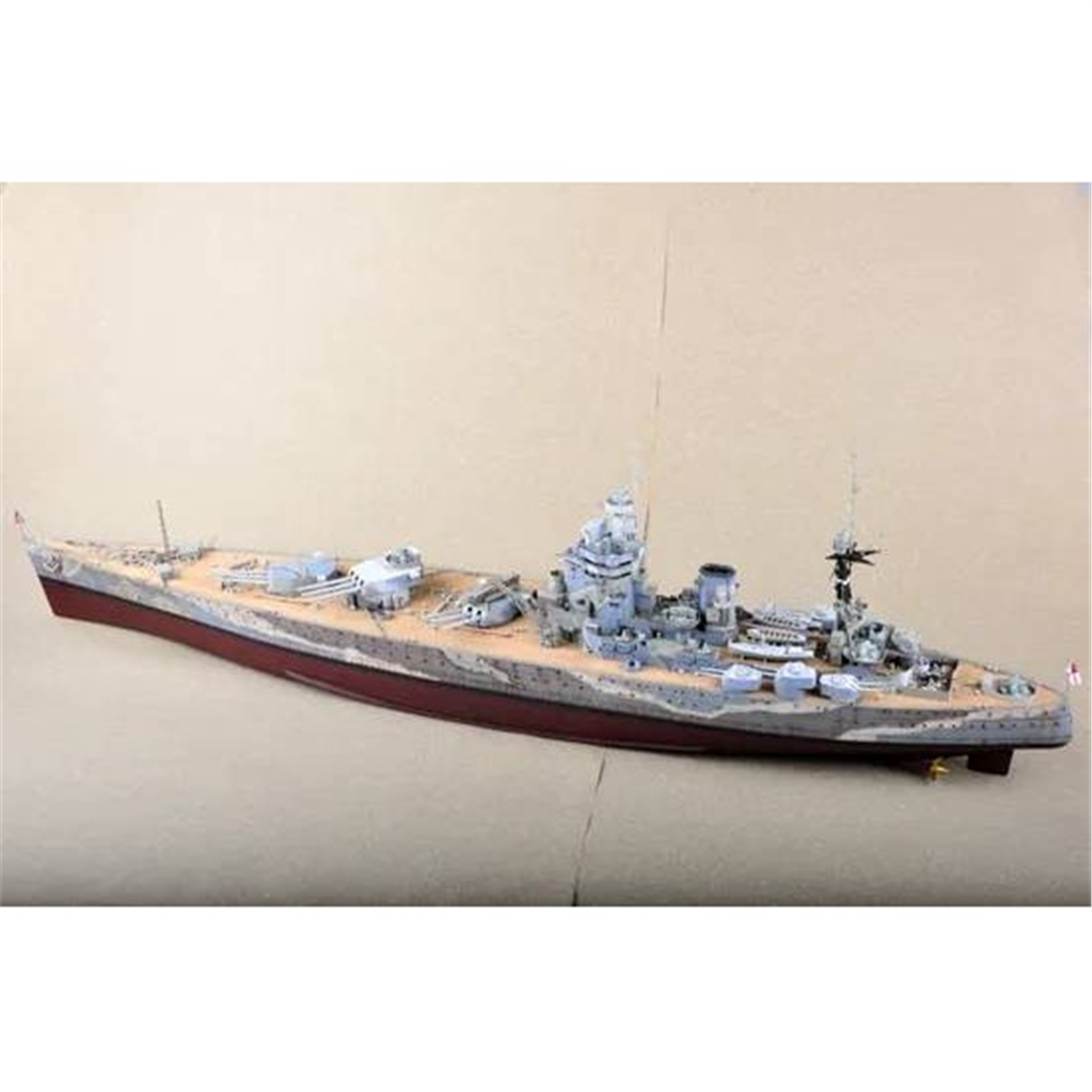 Trumpeter 03709 1/200 Ölçek, HMS Rodney Savaş Gemisi, Plastik Model Kiti