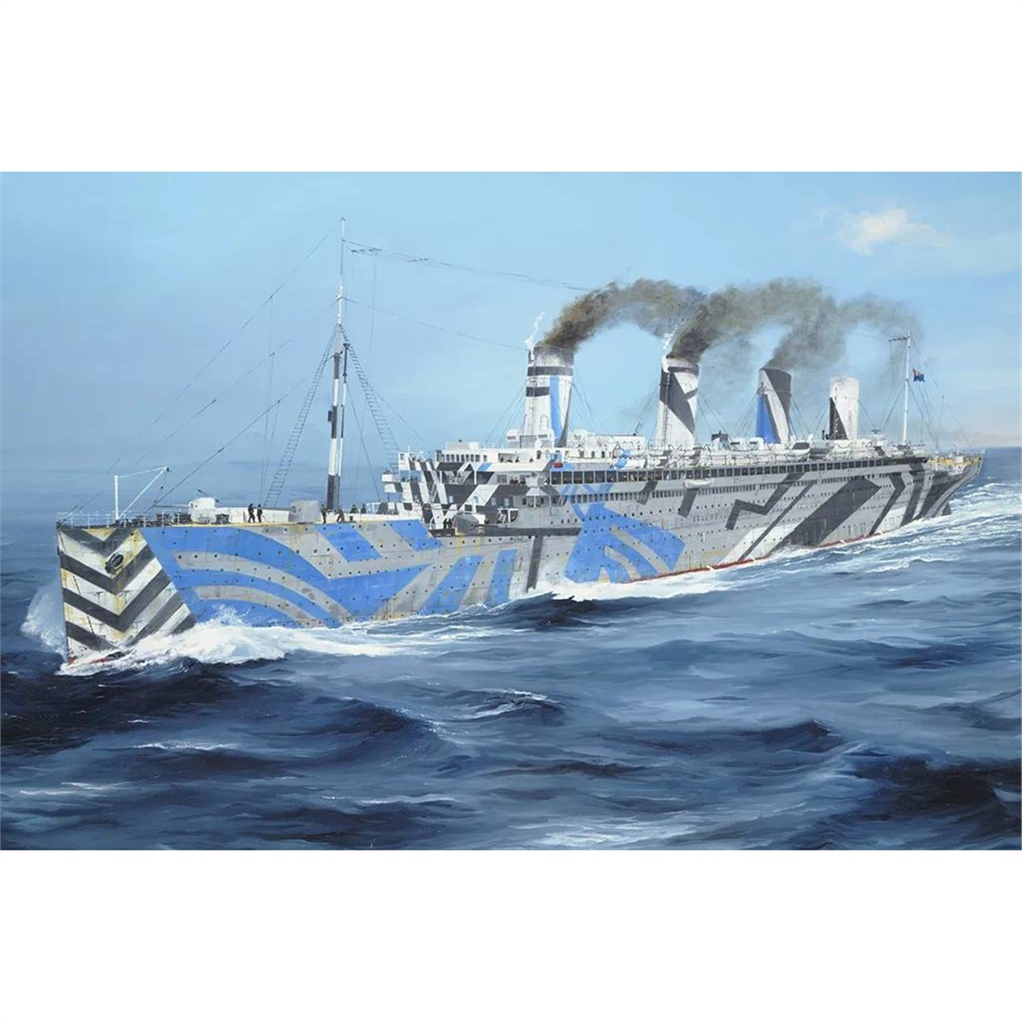 Trumpeter 03720 1/200 Ölçek, HMT Olympic, Yolcu Gemisi Plastik Model Kiti