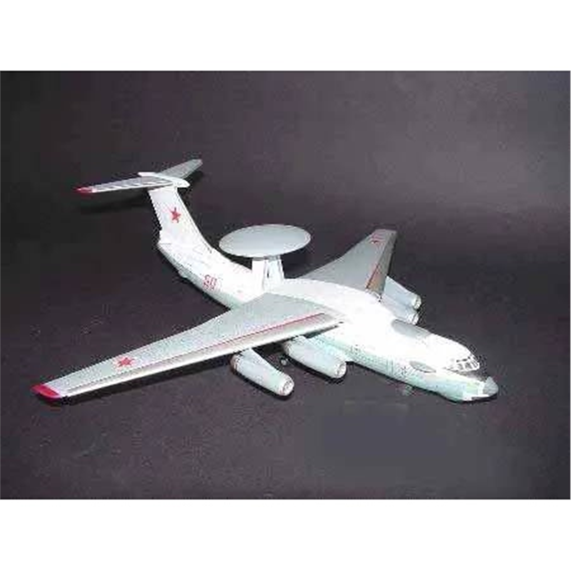 Trumpeter 03903 1/144 Ölçek, Ilyushin A-50 Mainstay, Erken Uyarı ve Kontrol Uçağı Plastik Model Kiti