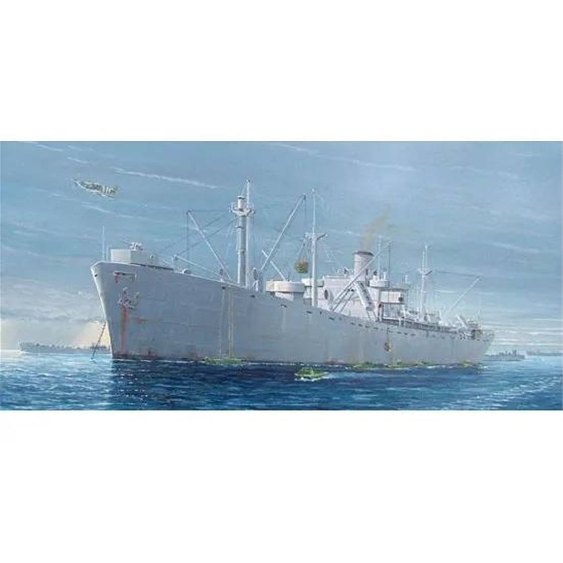 Trumpeter 05301 1/350 Ölçek, WW2 Jeremiah OBrien, Yük Gemisi Plastik Model Kiti