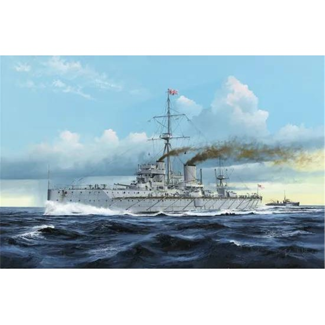Trumpeter 05328 1/350 Ölçek, HMS Dreadnought 1907, Savaş Gemisi Plastik Model Kiti