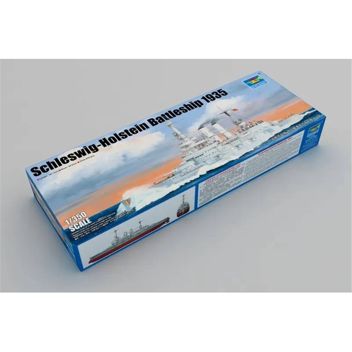 Trumpeter 05354 1/350 Ölçek, Schleswig - Holstein 1935, Savaş Gemisi Plastik Model Kiti