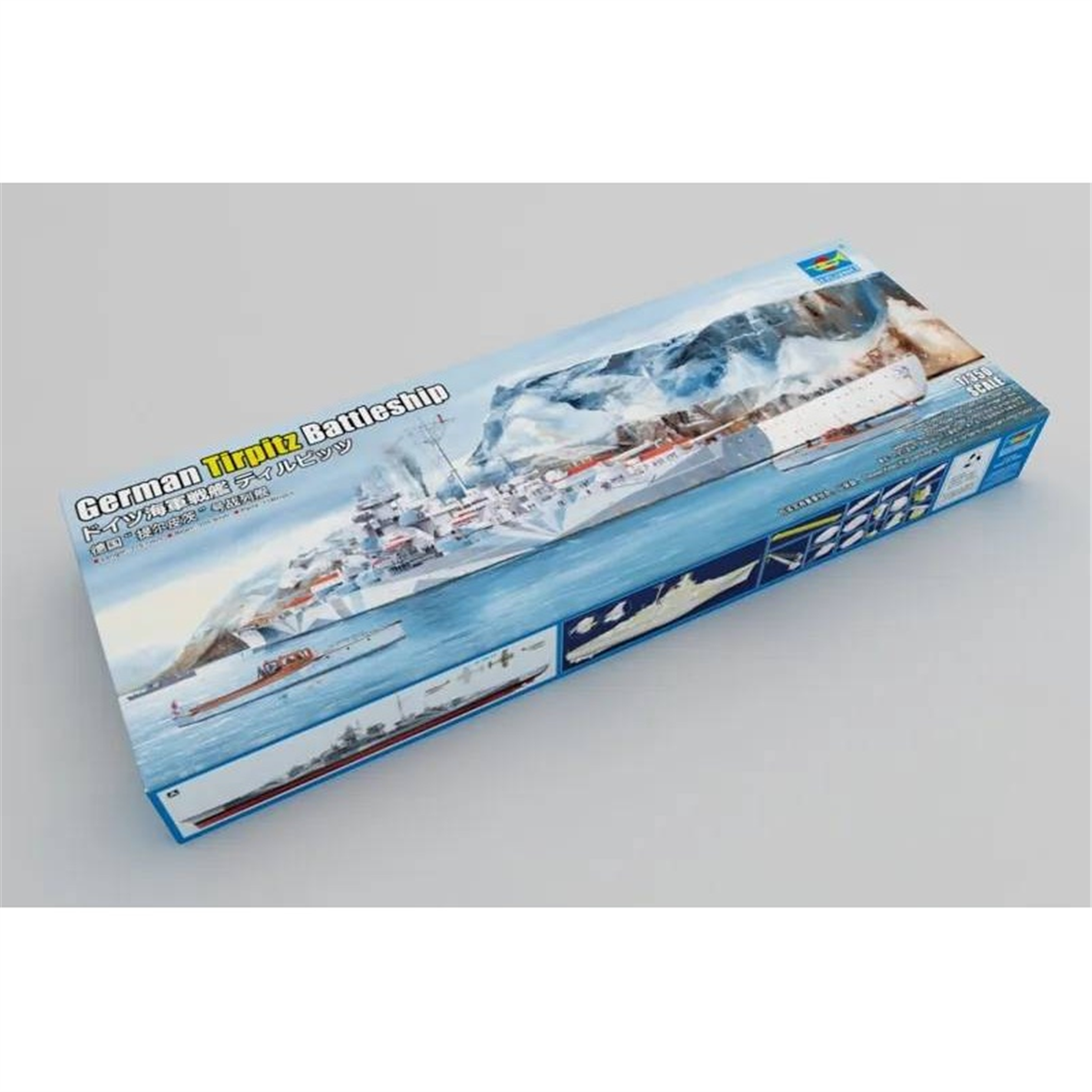 Trumpeter 05359 1/350 Ölçek, Akman Tirpitz, Savaş Gemisi Plastik Model Kiti