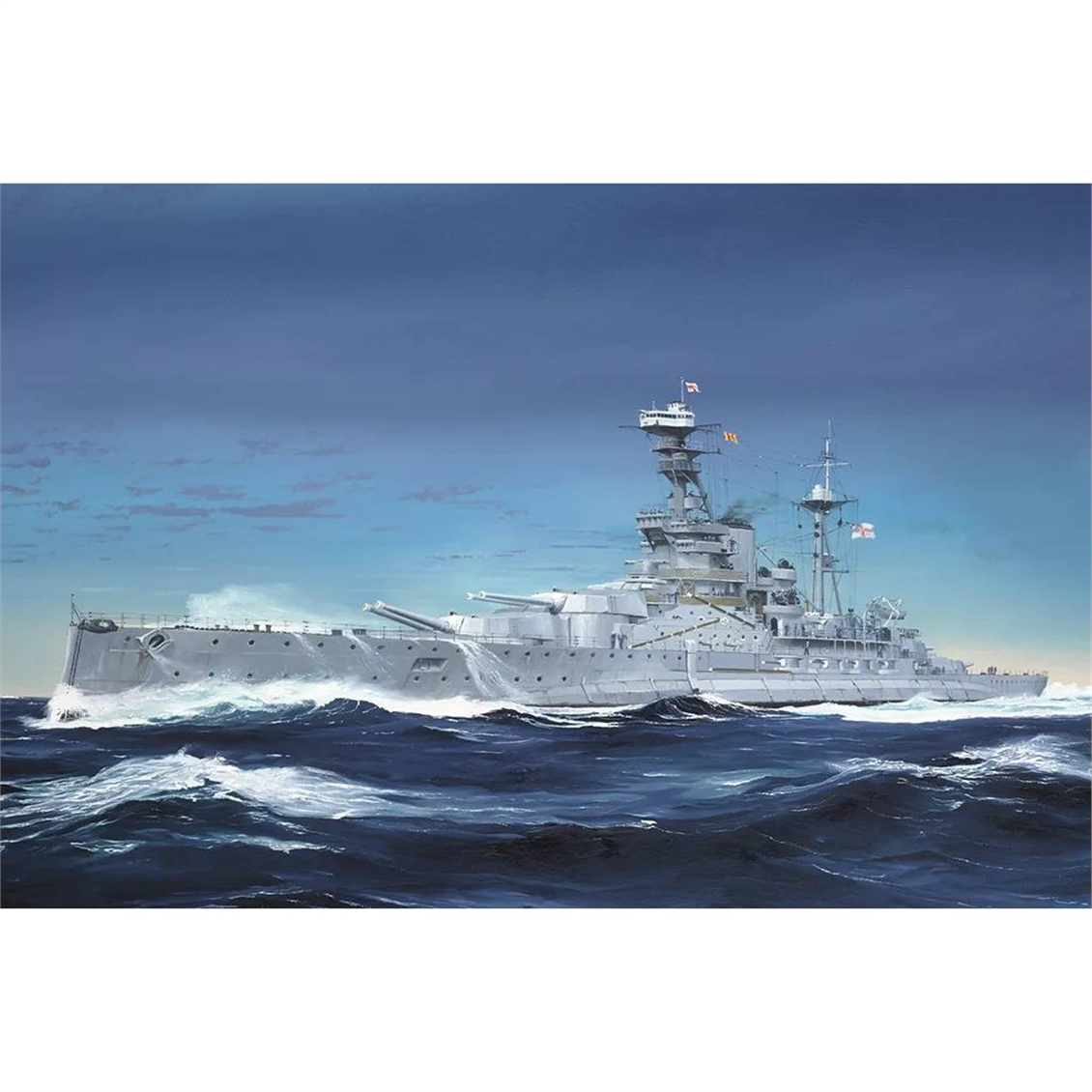 Trumpeter 05378 1/350 Ölçek, HMS Royal Oak, Revenge Sınıfı Savaş Gemisi Plastik Model Kiti
