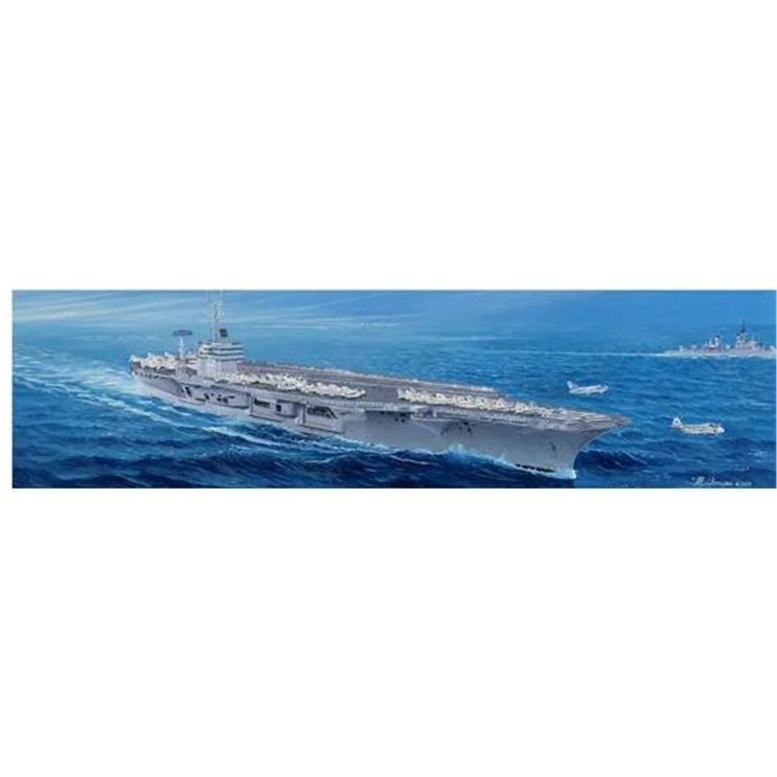 Trumpeter 05605 1/350 Ölçek, CV68 Nimitz1975, Uçak Gemisi Plastik Model Kiti