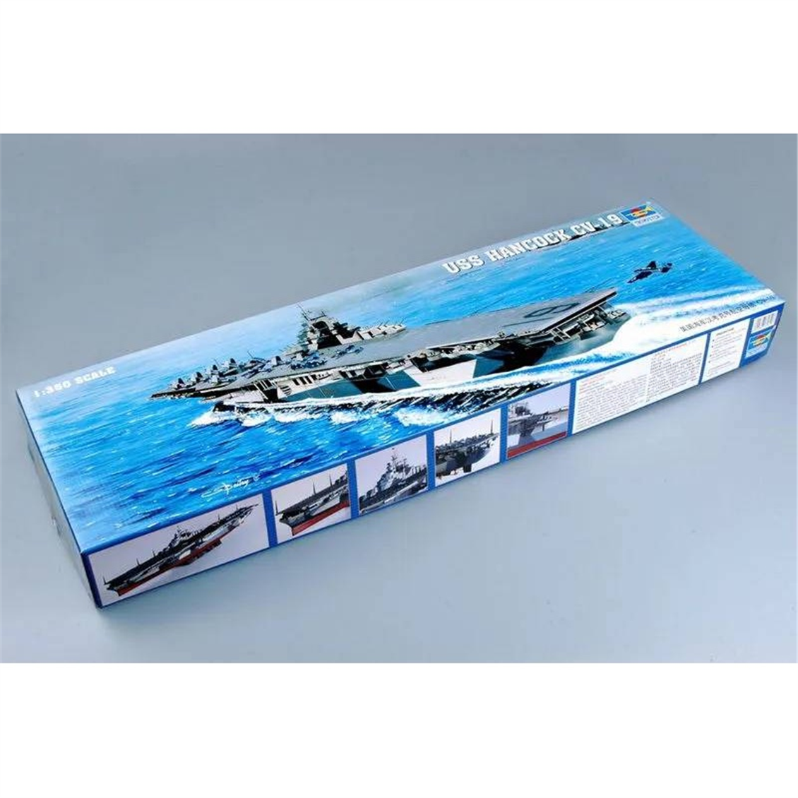 Trumpeter 05610 1/350 Ölçek, Hancock CV-19, Uçak Gemisi Plastik Model Kiti