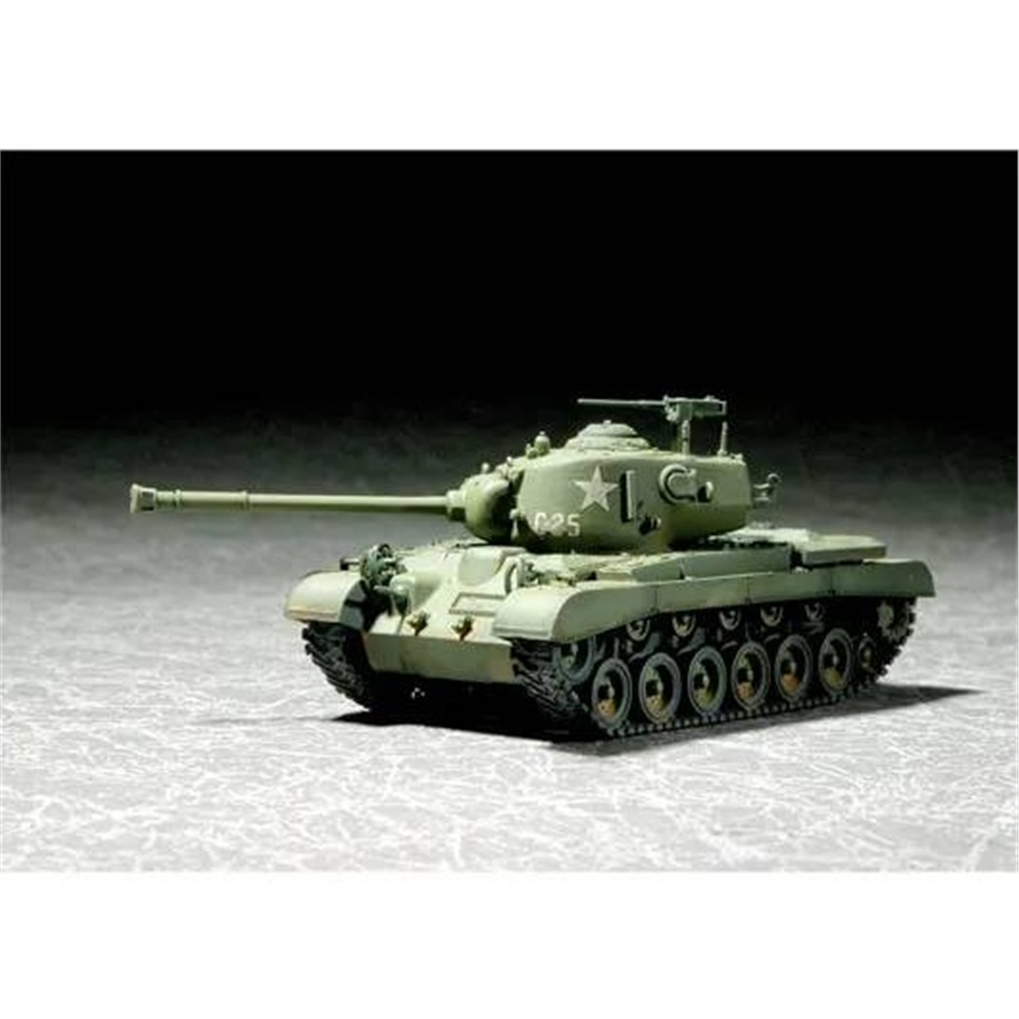 Trumpeter 07288 1/72 Ölçek, M46 Patton Orta Sınıf Tank, Plastik Model Kiti
