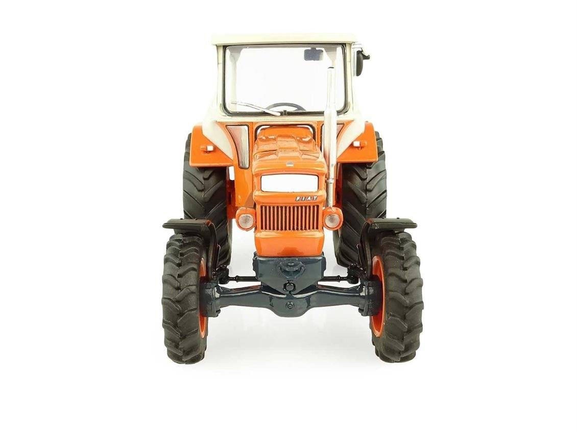 Universal Hobbies UH5296 1/32 Fiat 750 special DT - 4WD, Korumalı Kabinli Traktör, Sergilemeye Hazır Metal Tarımsal Makina Mode