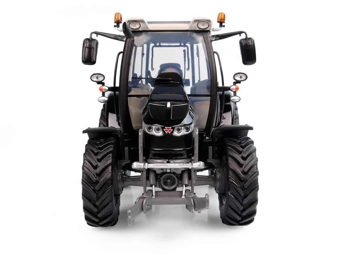 Universal Hobbies UH6258 1/32 Massey Ferguson 5713S, Black Version, Next Edition Traktör, Sergilemeye Hazır Metal Tarımsal Maki