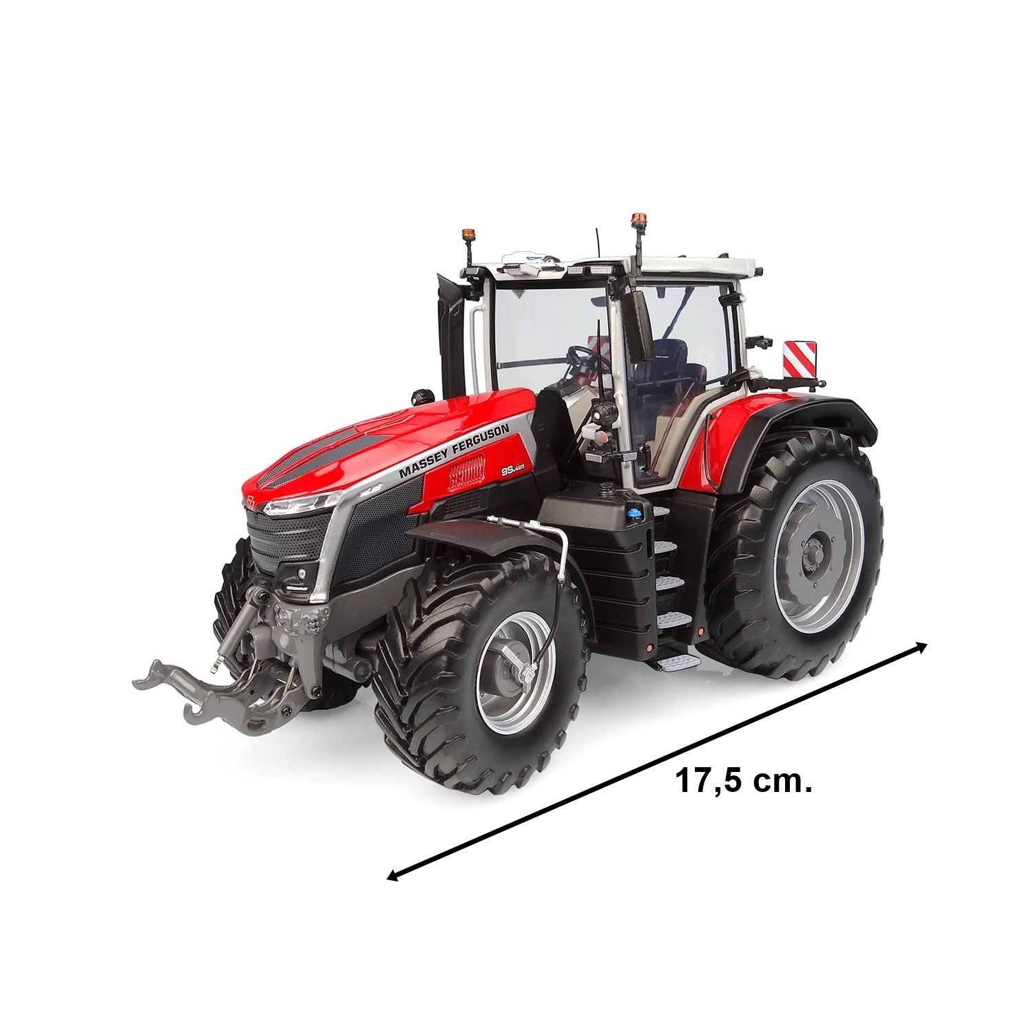 Universal Hobbies UH6710 1/32 Ölçek, Massey Ferguson 9S.425 Kabinli Traktör, Sergilemeye Hazır Tarımsal Makine Modeli
