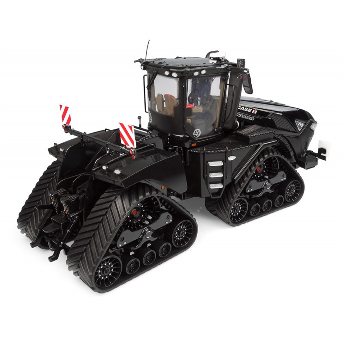 Universal Hobbies UH6820 1/32 Ölçek, Case IH Quadtrac 715 Black Beauty Traktör, Sergilemeye Hazır Tarımsal Makine Modeli