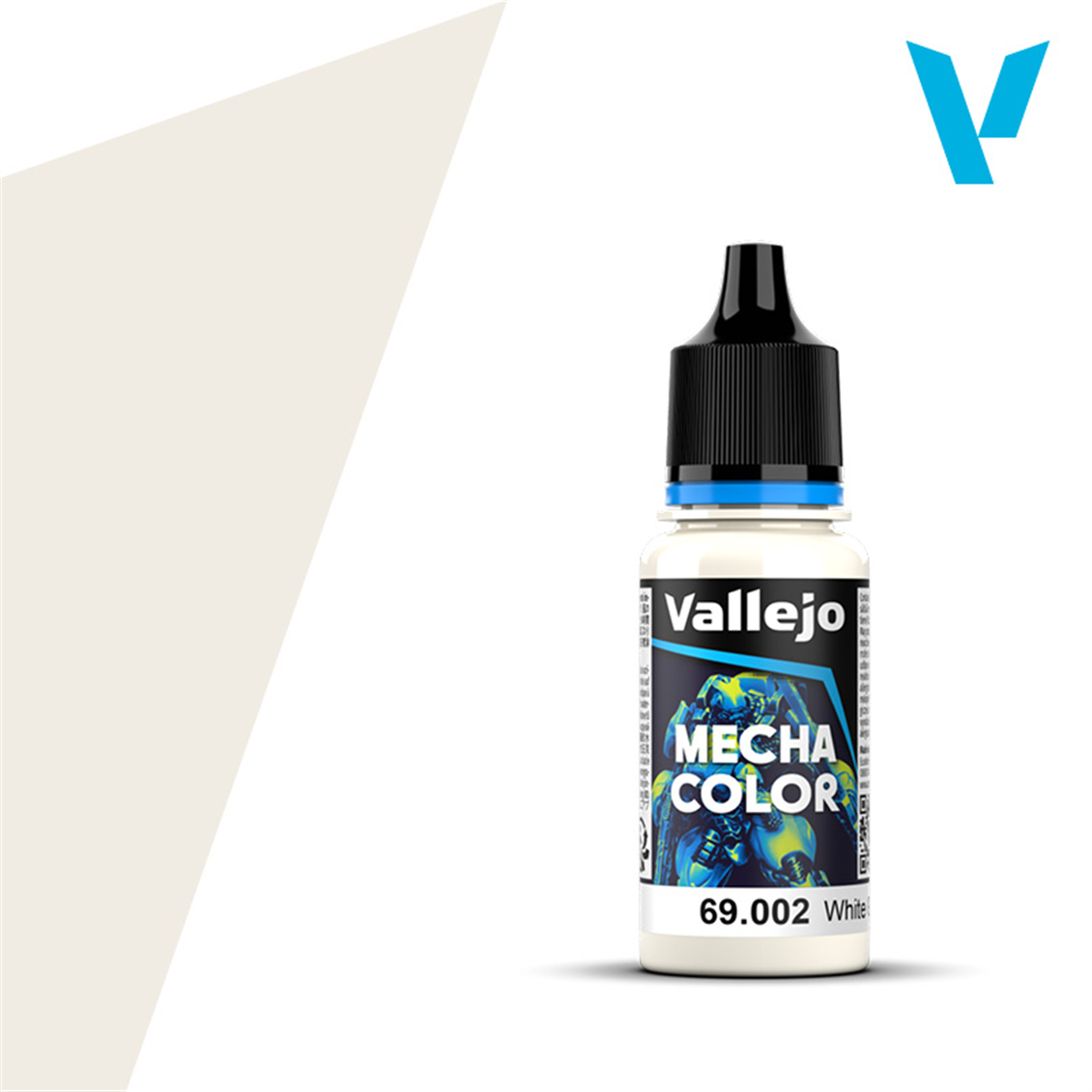 Vallejo 69002 18 ml. White Grey, Mecha Color Serisi Model Boyası