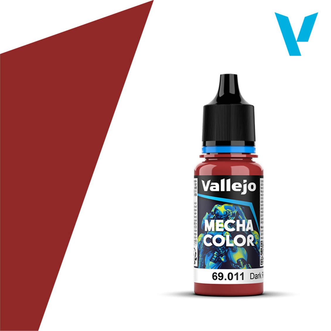 Vallejo 69011 18 ml. Dark Red , Mecha Color Serisi Model Boyası