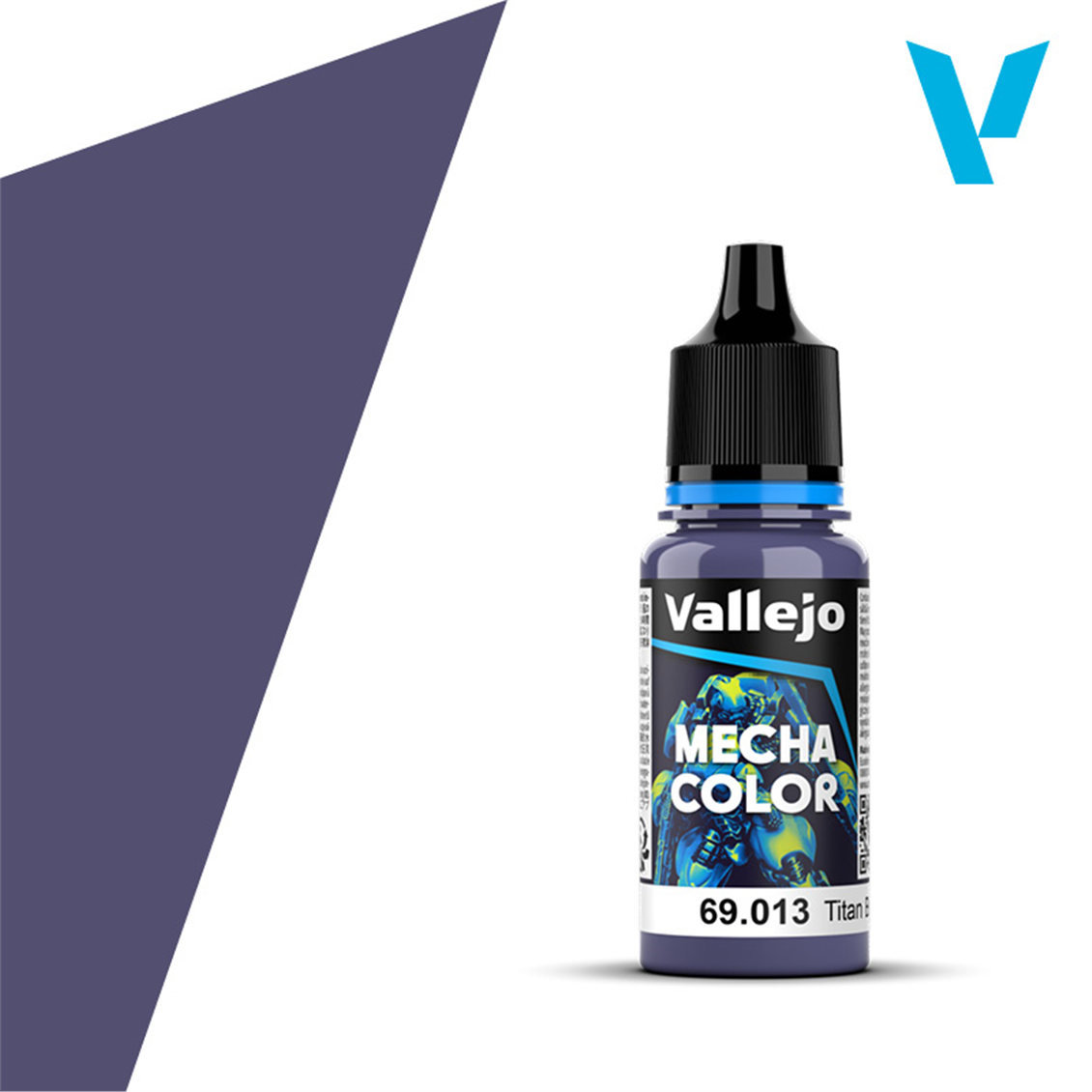 Vallejo 69013 18 ml. Titan Blue, Mecha Color Serisi Model Boyası