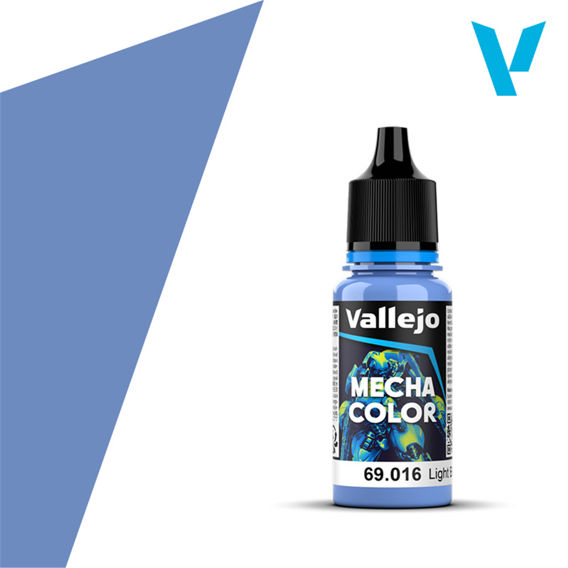 Vallejo 69016 18 ml. Light Blue, Mecha Color Serisi Model Boyası
