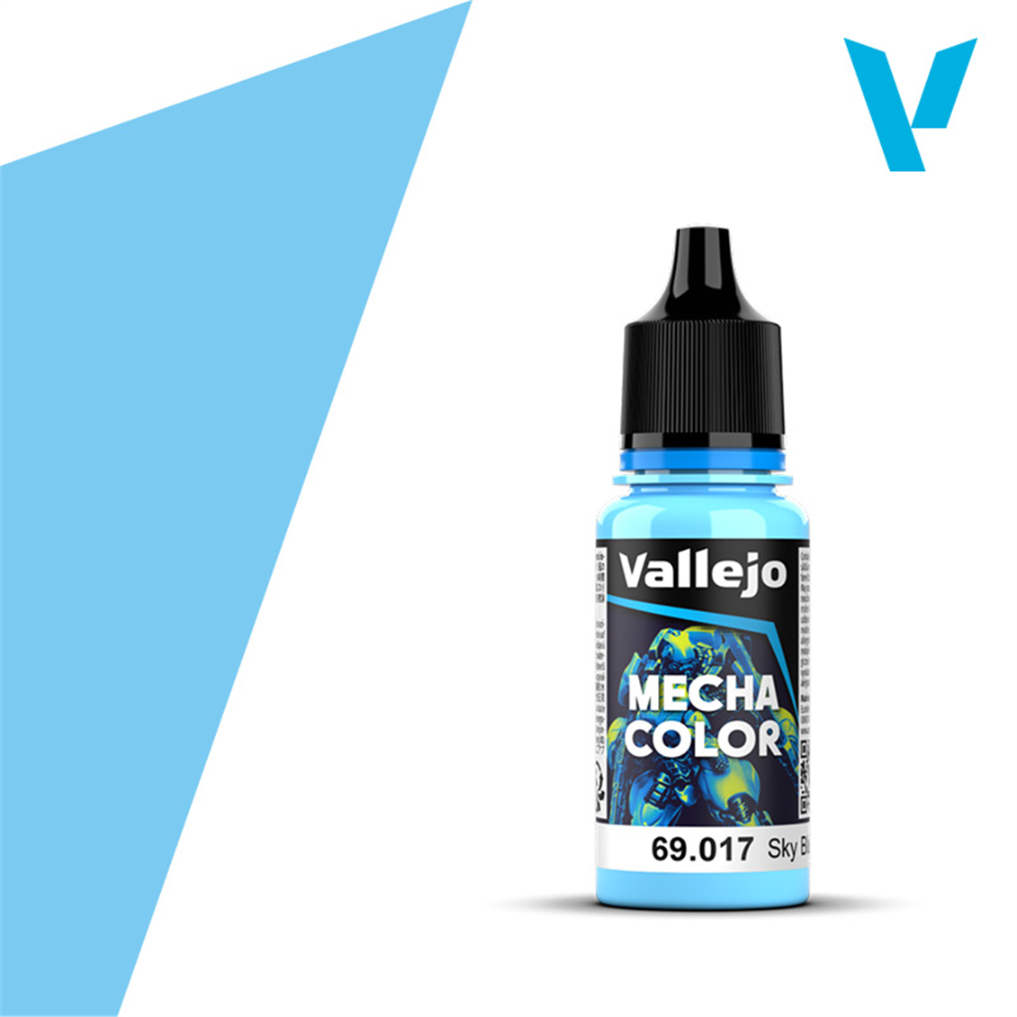 Vallejo 69017 18 ml. Sky Blue, Mecha Color Serisi Model Boyası