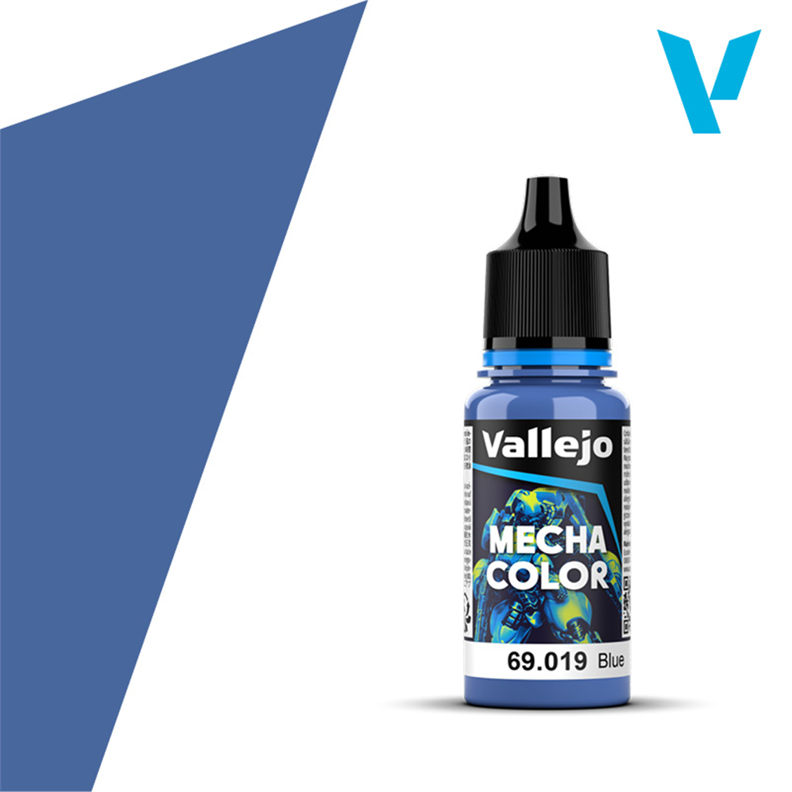 Vallejo 69019 18 ml. Blue, Mecha Color Serisi Model Boyası