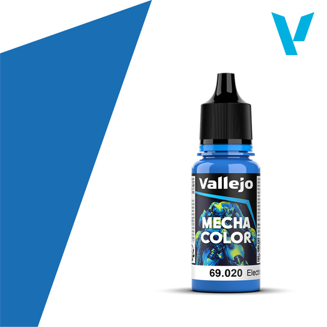 Vallejo 69020 18 ml. Electric Blue, Mecha Color Serisi Model Boyası