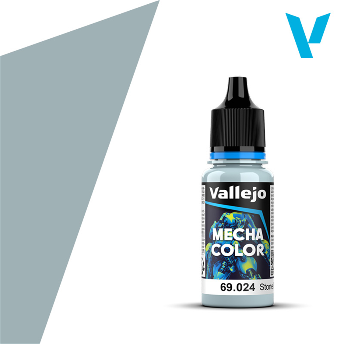 Vallejo 69024 18 ml. Stone Grey, Mecha Color Serisi Model Boyası