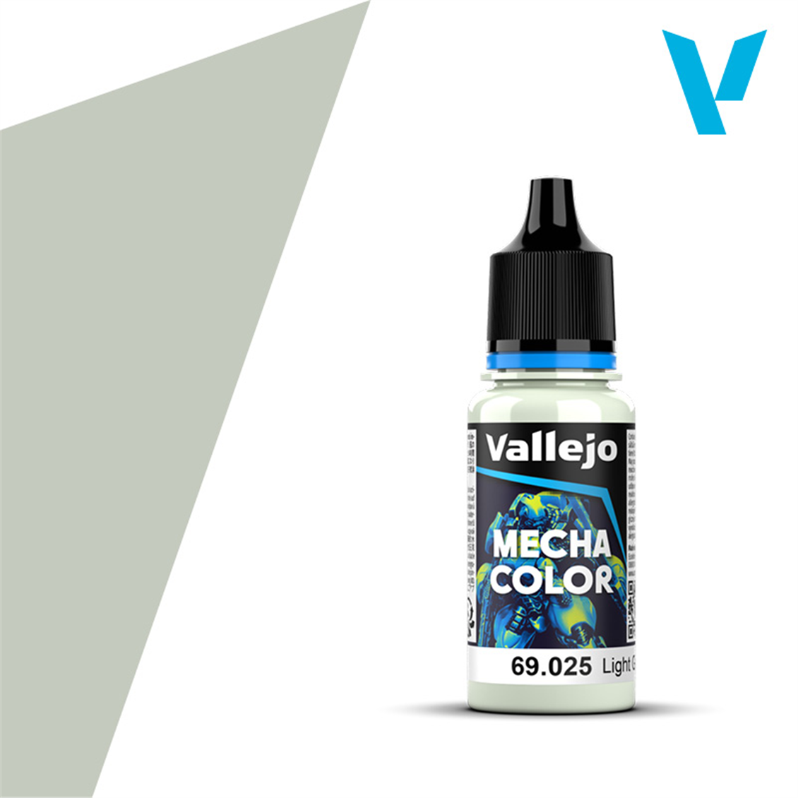 Vallejo 69025 18 ml. Light Green, Mecha Color Serisi Model Boyası