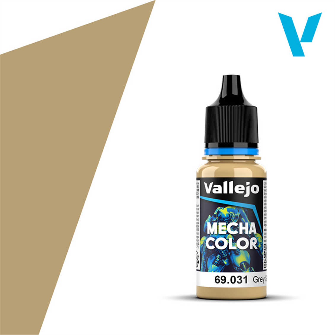 Vallejo 69031 18 ml. Grey Sand, Mecha Color Serisi Model Boyası