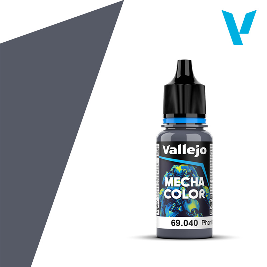 Vallejo 69040 18 ml. Phantom Grey, Mecha Color Serisi Model Boyası