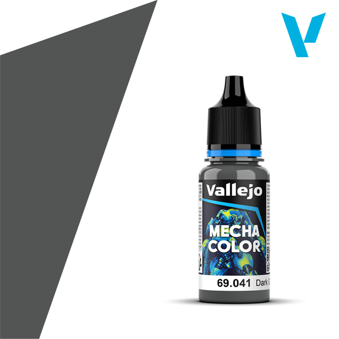 Vallejo 69041 18 ml. Dark Grey Green, Mecha Color Serisi Model Boyası