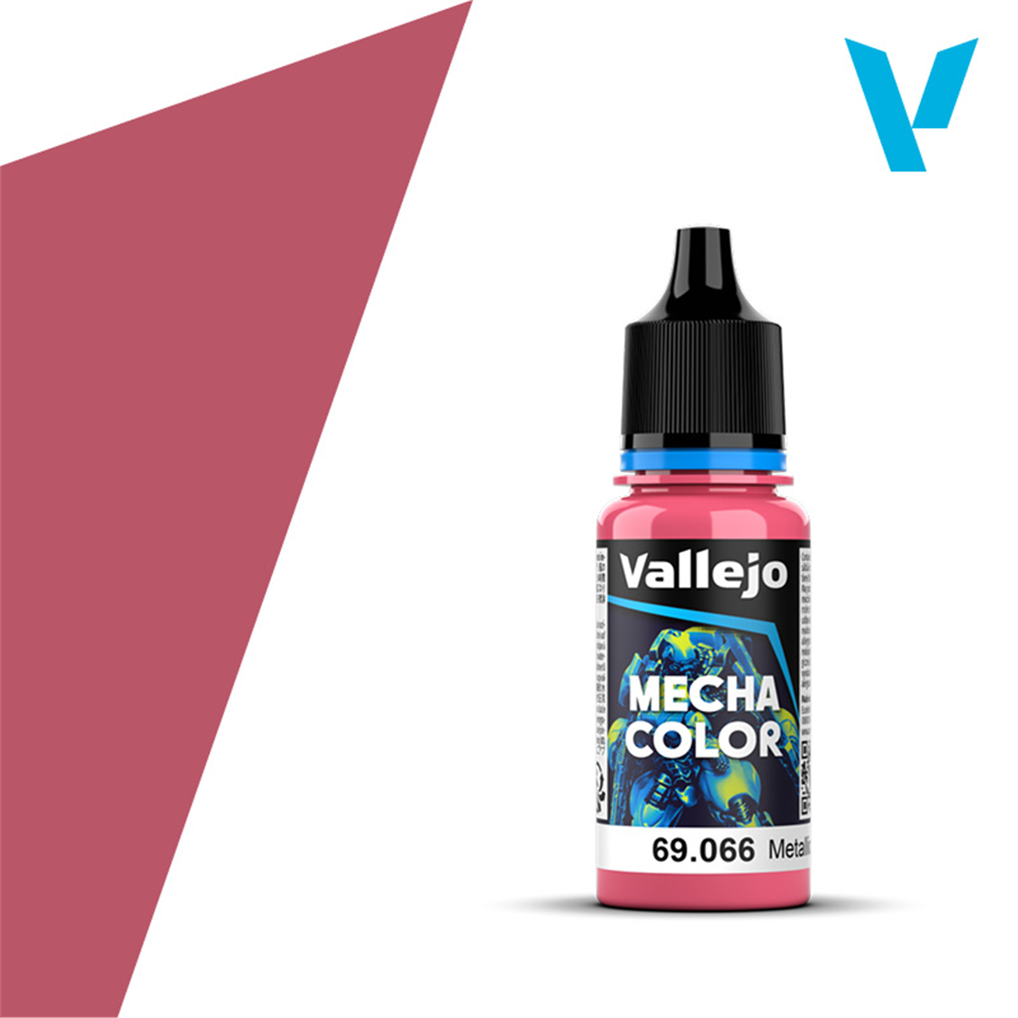 Vallejo 69066 18 ml. Metallic Red, Mecha Color Serisi Model Boyası
