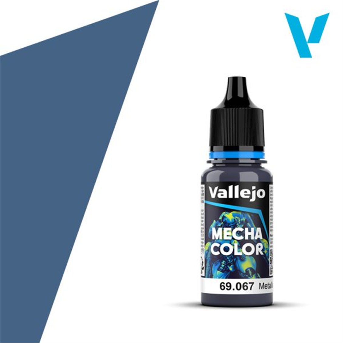 Vallejo 69067 18 ml. Metallic Blue, Mecha Color Serisi Model Boyası