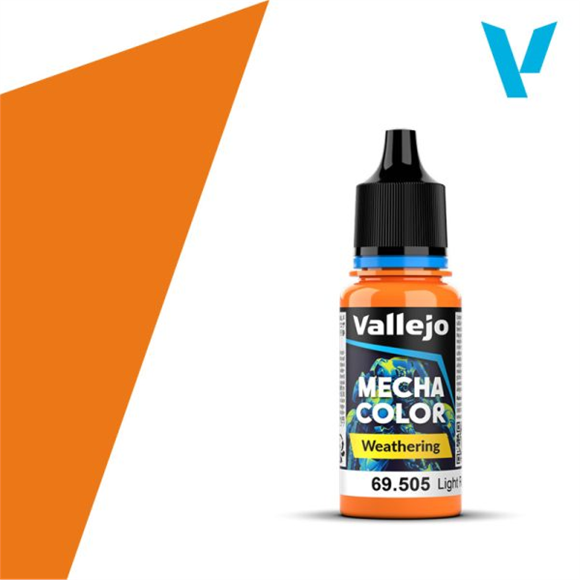 Vallejo 69505 18 ml. Light Rust Wash, Mecha Color Serisi Model Boyası