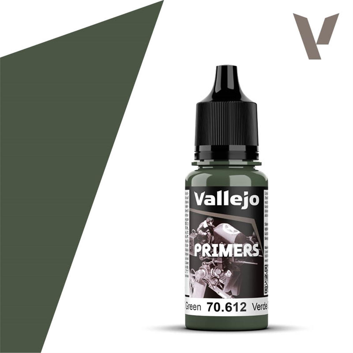 Vallejo 70612 18 ml. NATO Green, Astar Model Boyası