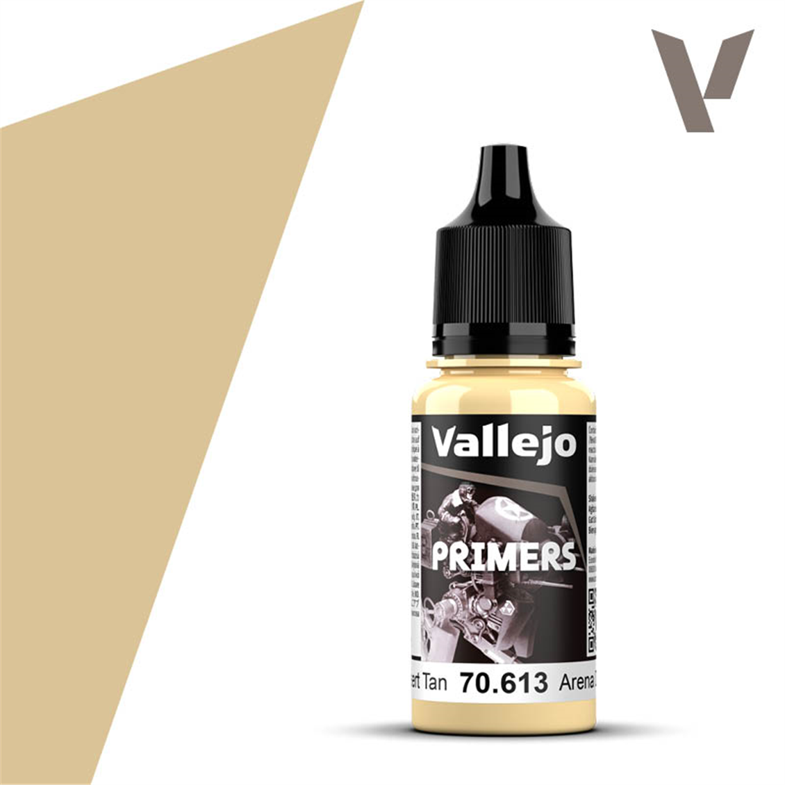 Vallejo 70613 18 ml. Desert Tan Base, Primer Model Paint