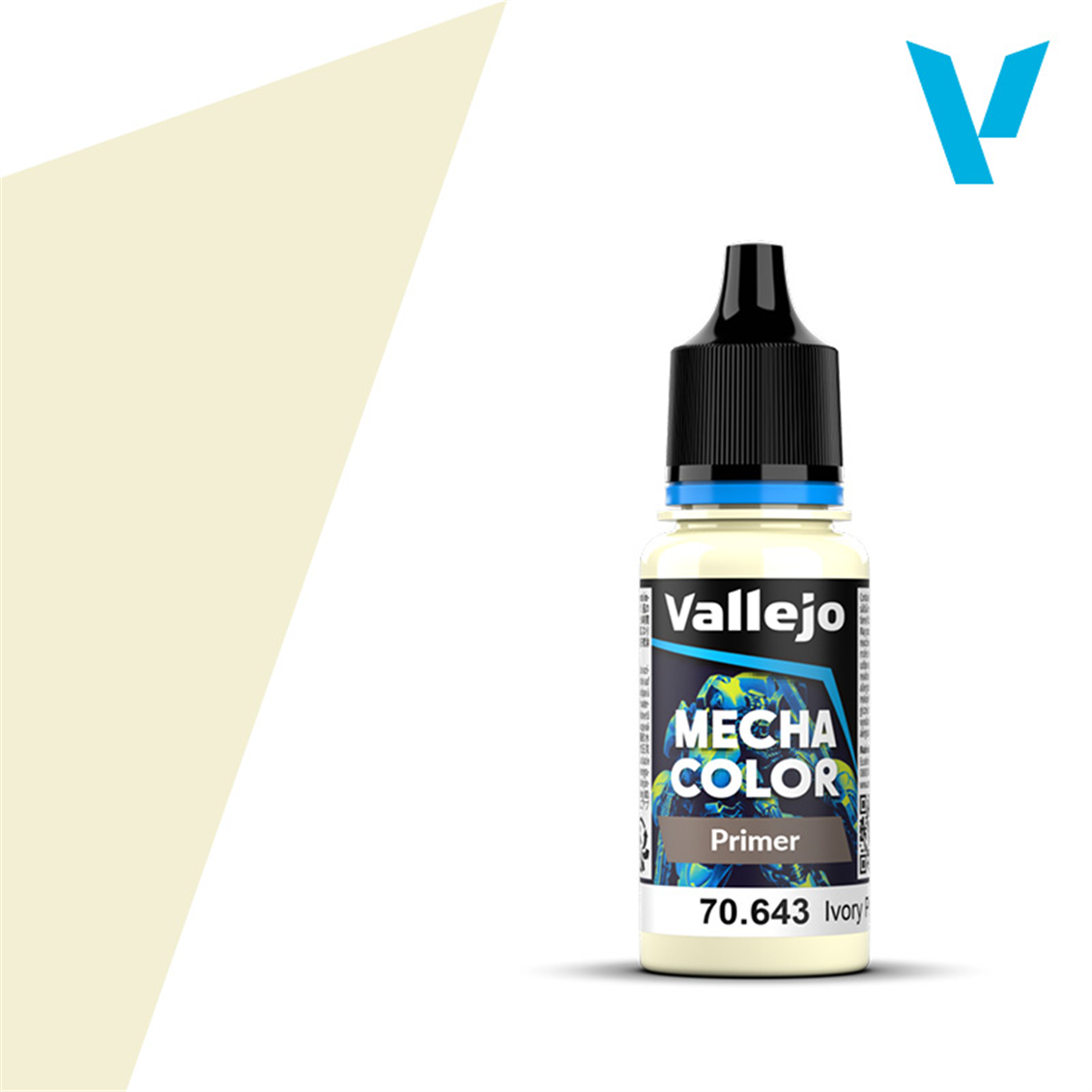Vallejo 70643 18 ml. Ivory Primer, Mecha Color Astar Model Boyası