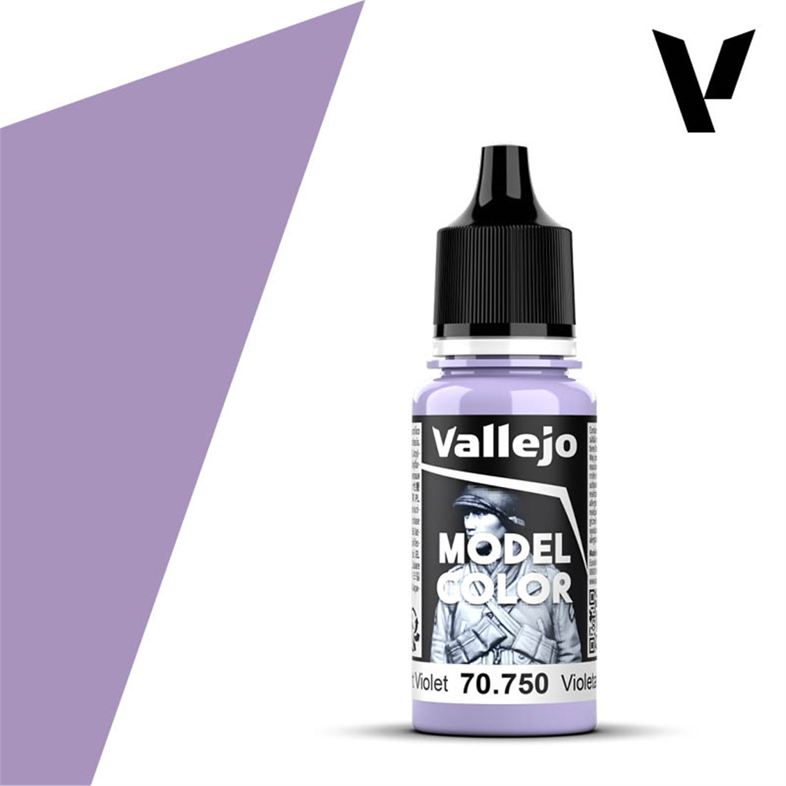 Vallejo 70750 18 ml. (050) Light Violet, Model Color Serisi Model Boyası