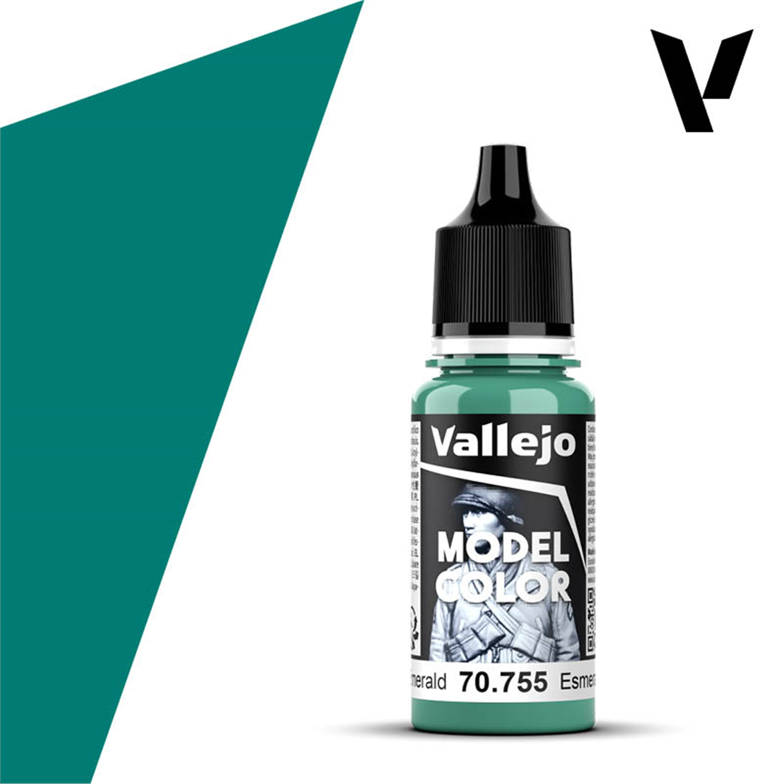 Vallejo 70755 18 ml. (074) Light Emerald, Model Color Serisi Model Boyası