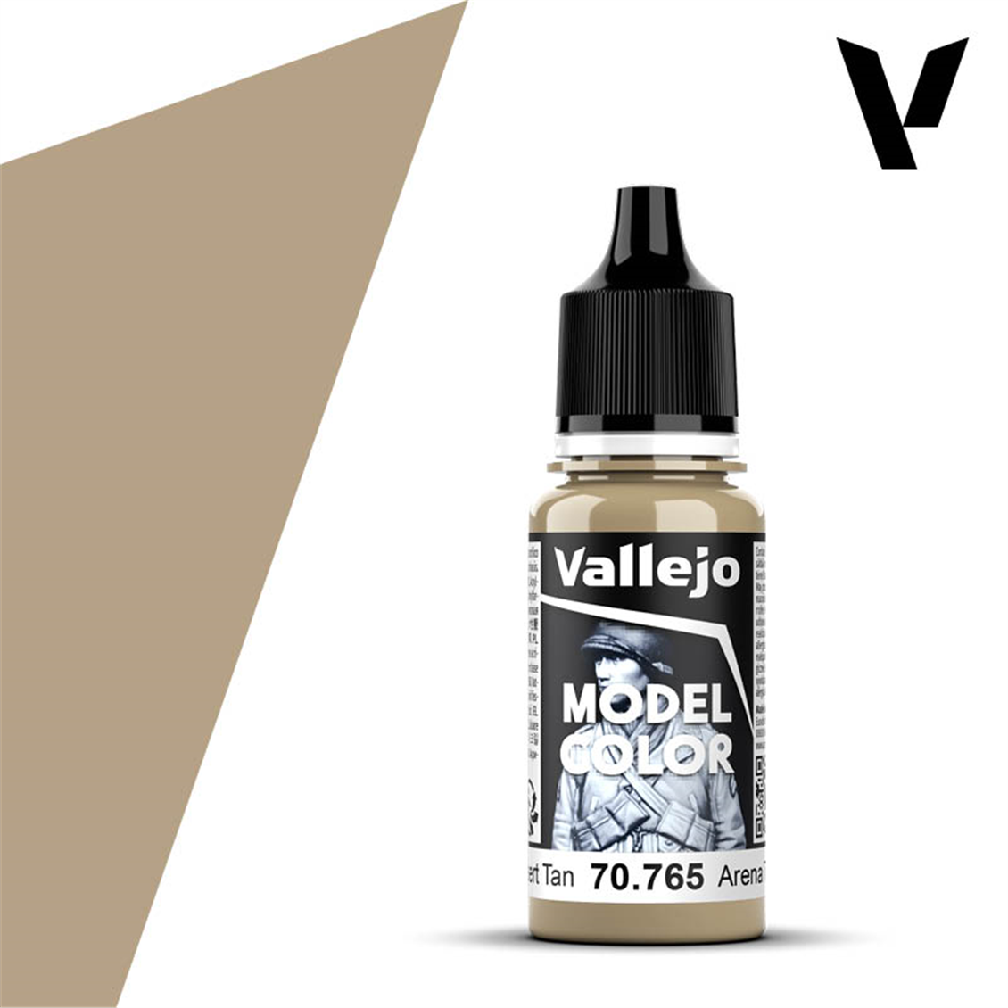 Vallejo 70765 18 ml. (140) Desert Tan, Model Color Serisi Model Boyası