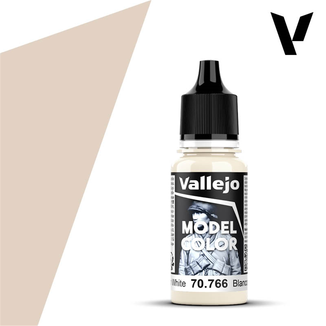 Vallejo 70766 18 ml. (021) Cream White, Model Color Serisi Model Boyası