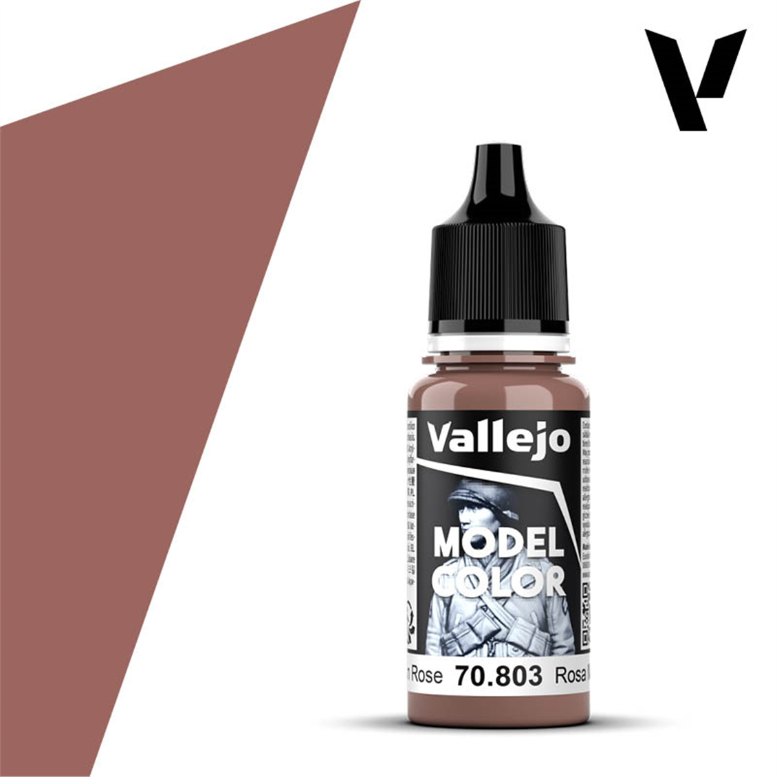 Vallejo 70803 18 ml. (38) Brown Rose-Matt, Model Color Series Model Paint