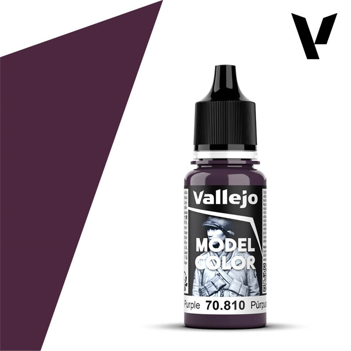 Vallejo 70810 18 ml. (45) Royal Purple-Matt, Model Color Series Model Paint