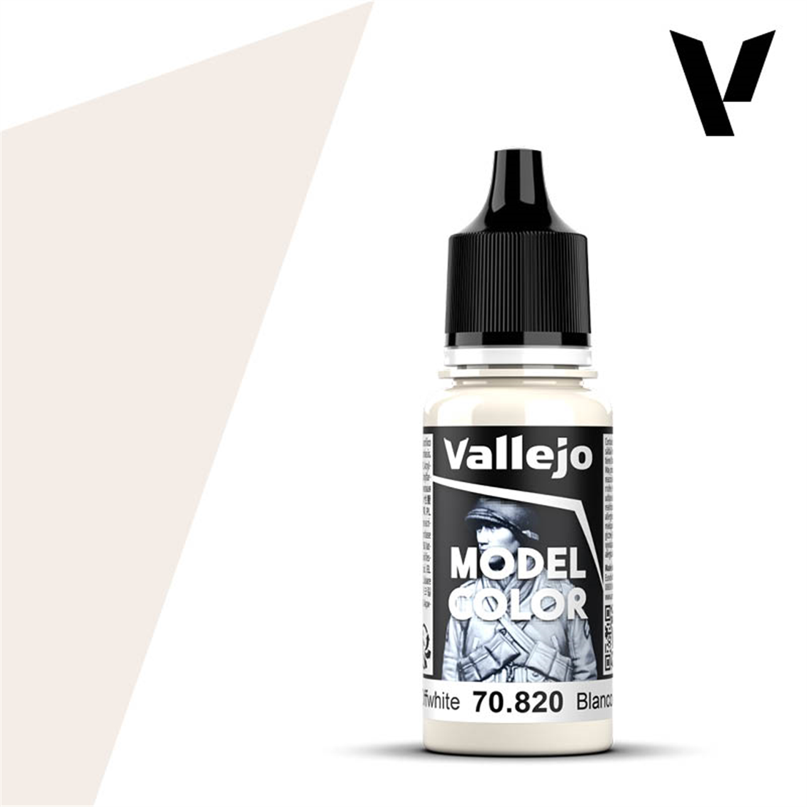 Vallejo 70820 18 ml. (4) Offwhite-Matt, Model Color Serisi Model Boyası