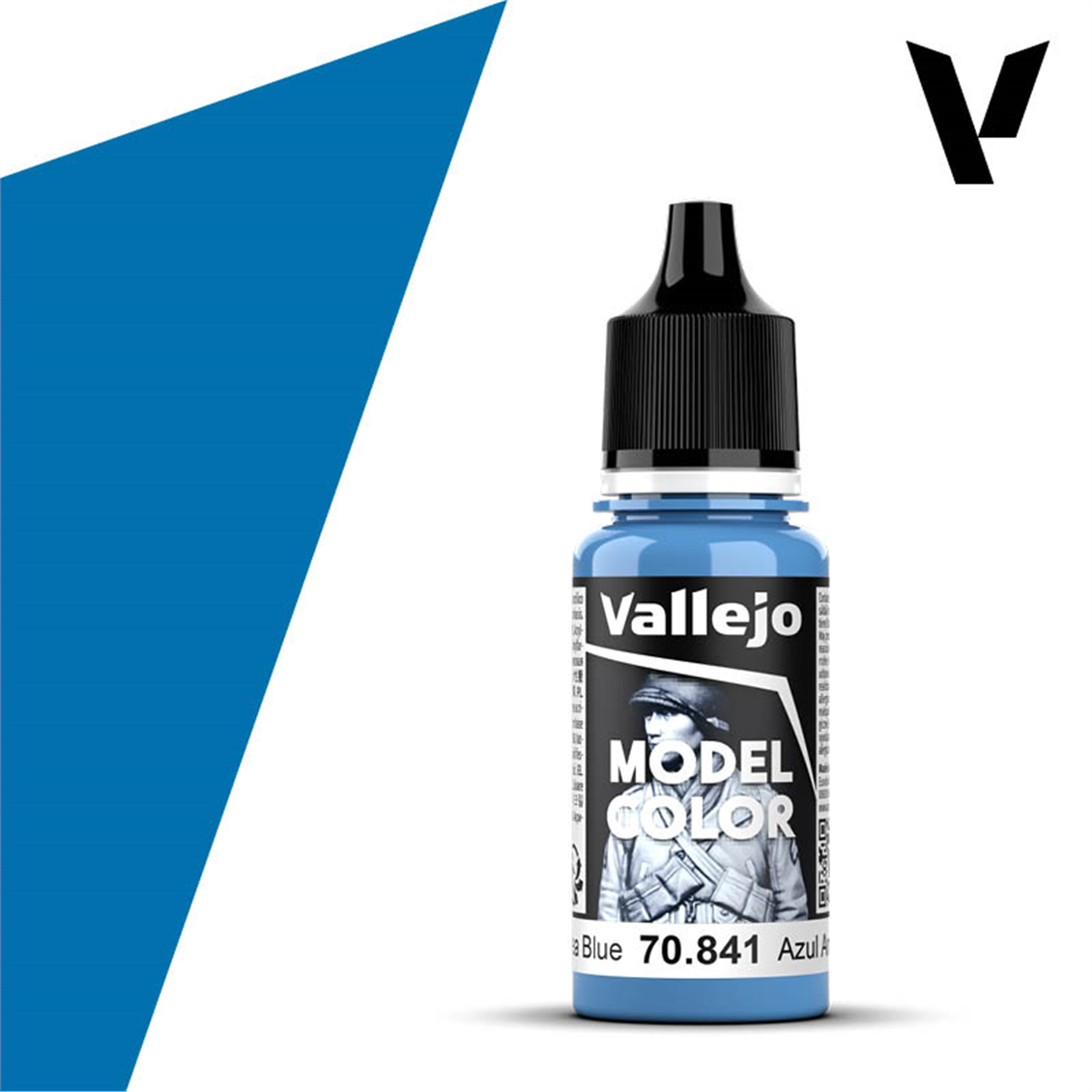 Vallejo 70841 18 ml. (65) Andrea Blue-Matt, Model Color Series Model Paint
