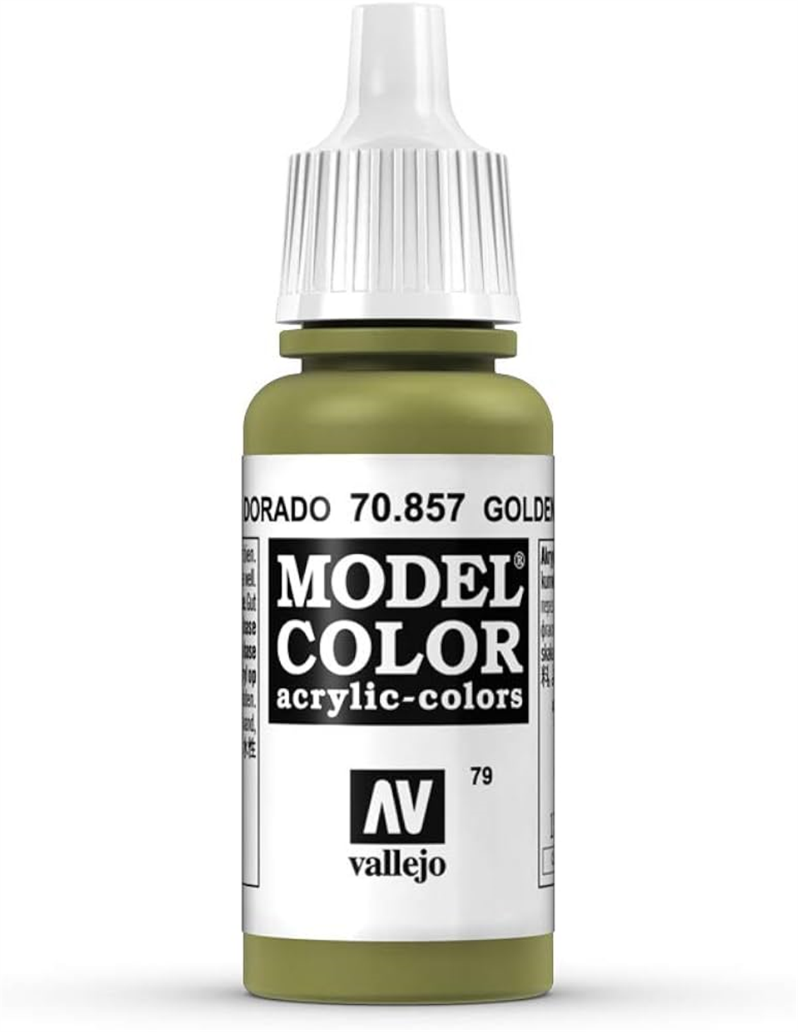 Vallejo 70857 18 ml. (79) Golden Olive-Matt, Model Color Serisi Model Boyası