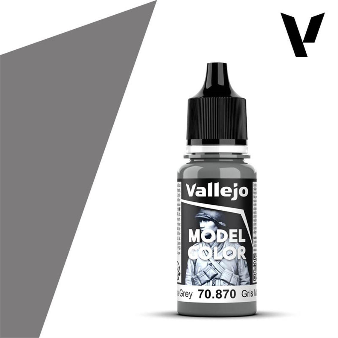 Vallejo 70870 18 ml. (158) Medium Sea Grey-Matt, Model Color Series Model Paint