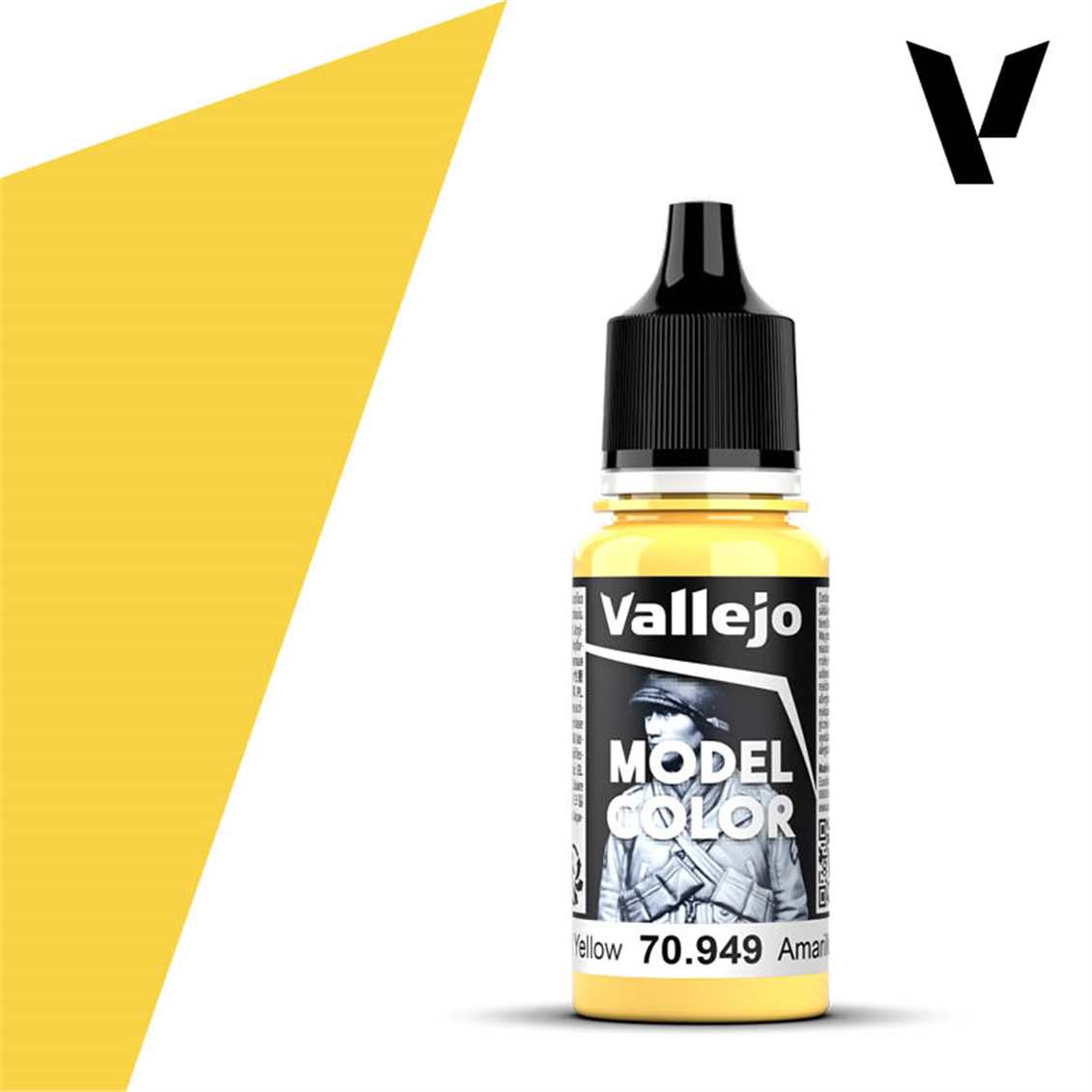 Vallejo 70949 18 ml. (10) Light Yellow-Matt, Model Color Serisi Model Boyası