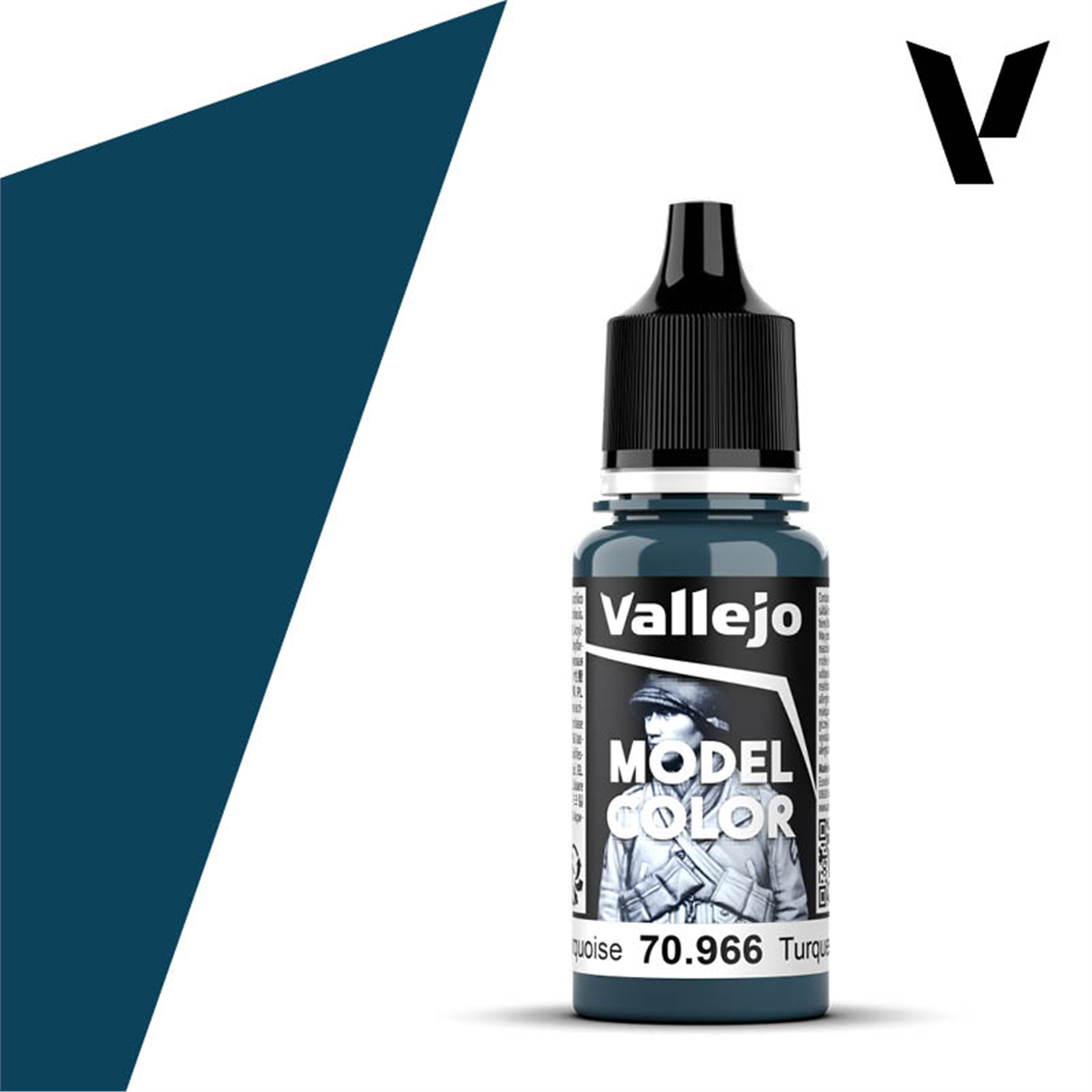 Vallejo 70966 18 ml. (69) Turquoise-Matt, Model Color Series Model Paint