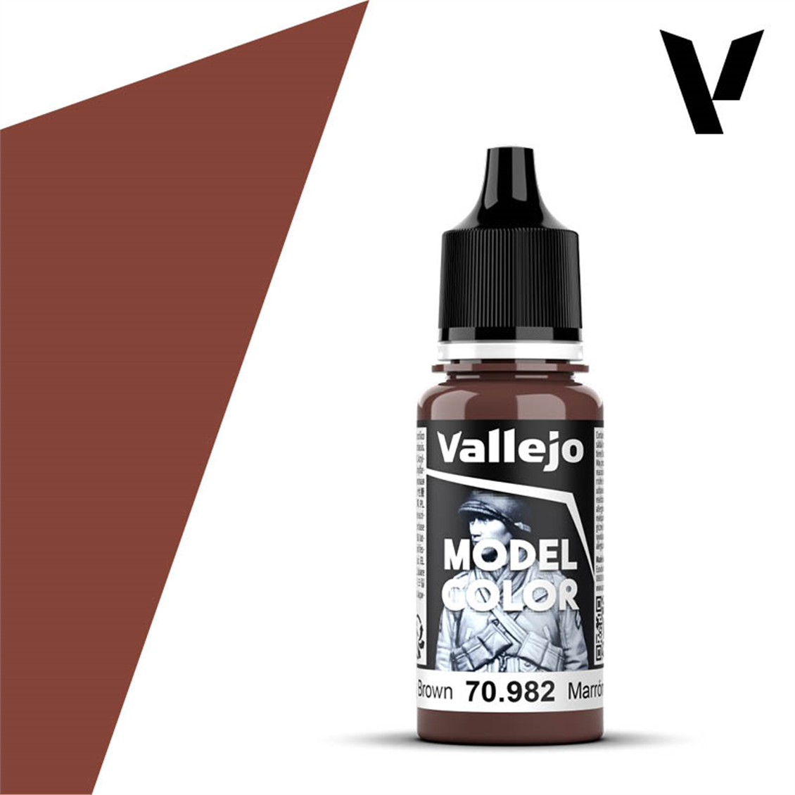 Vallejo 70982 18 ml. (137) Cavalry Brown-Matt, Model Color Series Model Paint