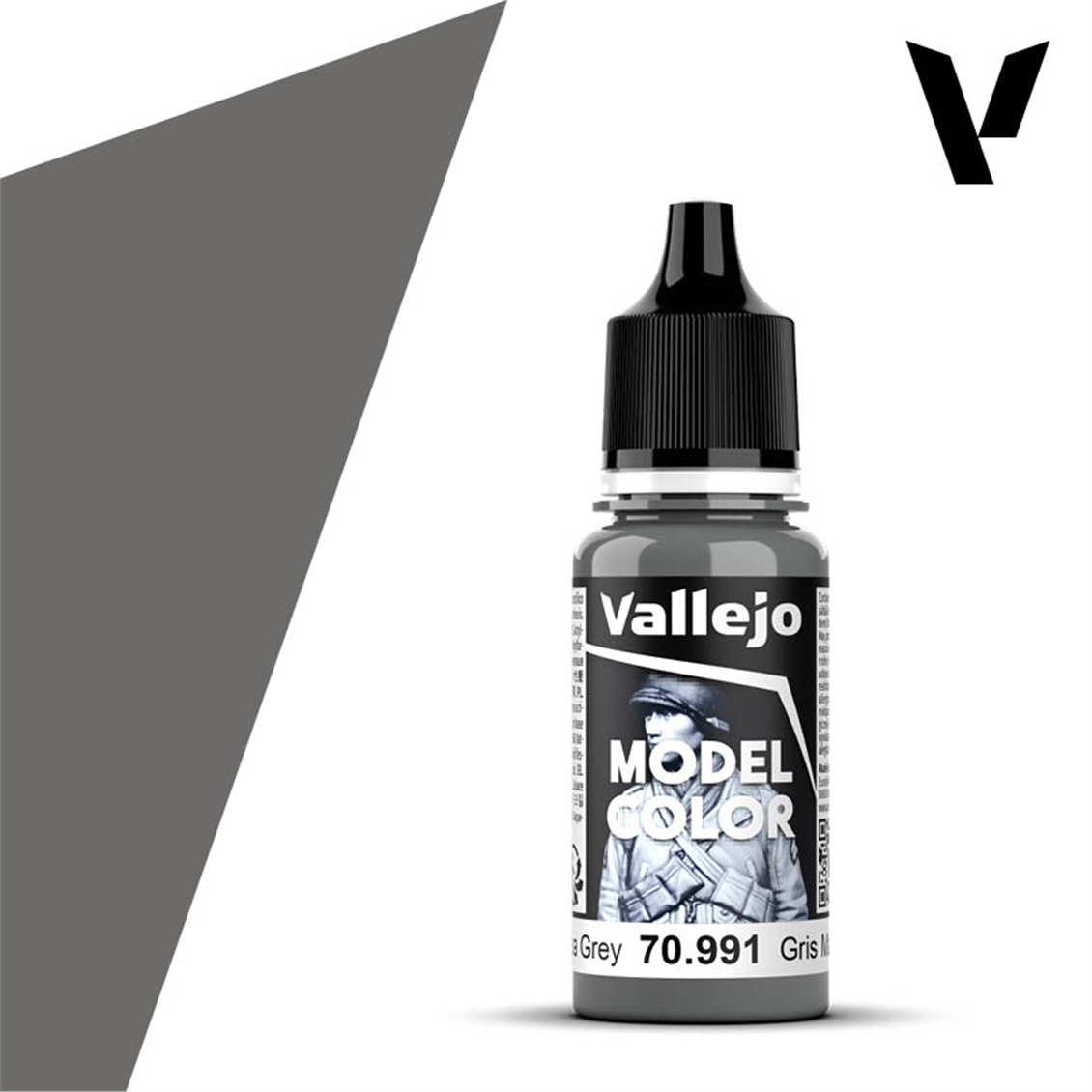 Vallejo 70991 18 ml. (159) Dark Sea Grey-Matt, Model Color Series Model Paint
