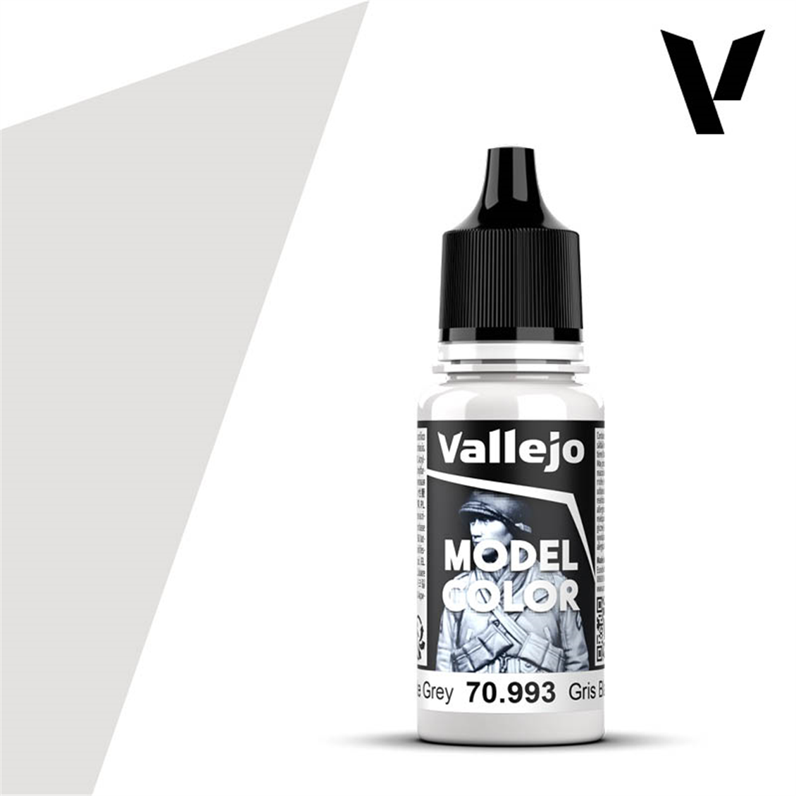 Vallejo 70993 18 ml. (151) White Grey-Matt, Model Color Serisi Model Boyası