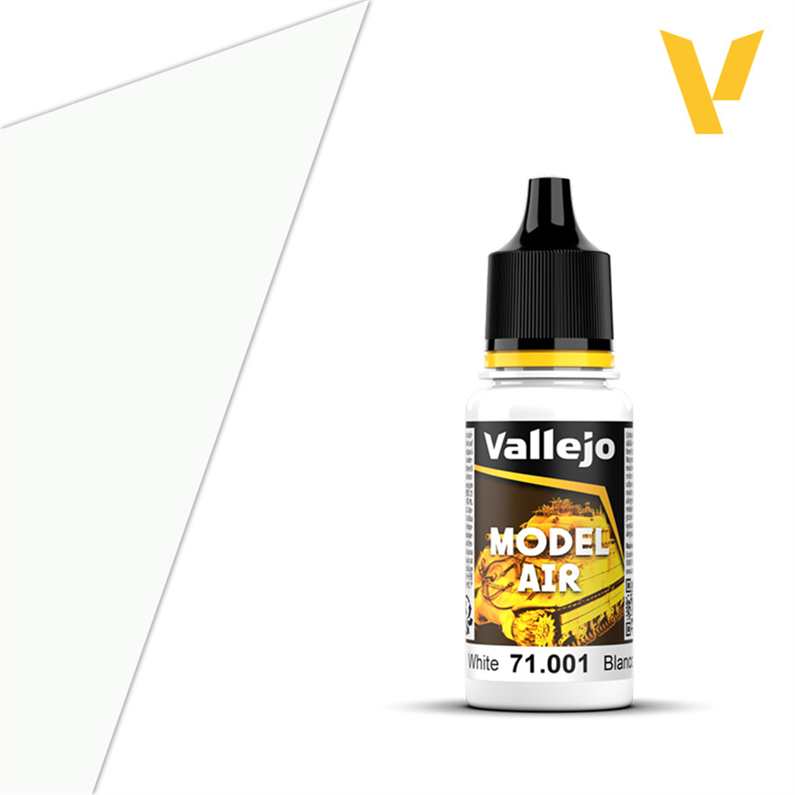 Vallejo 71001 18 ml. White, Model Air Serisi Model Boyası