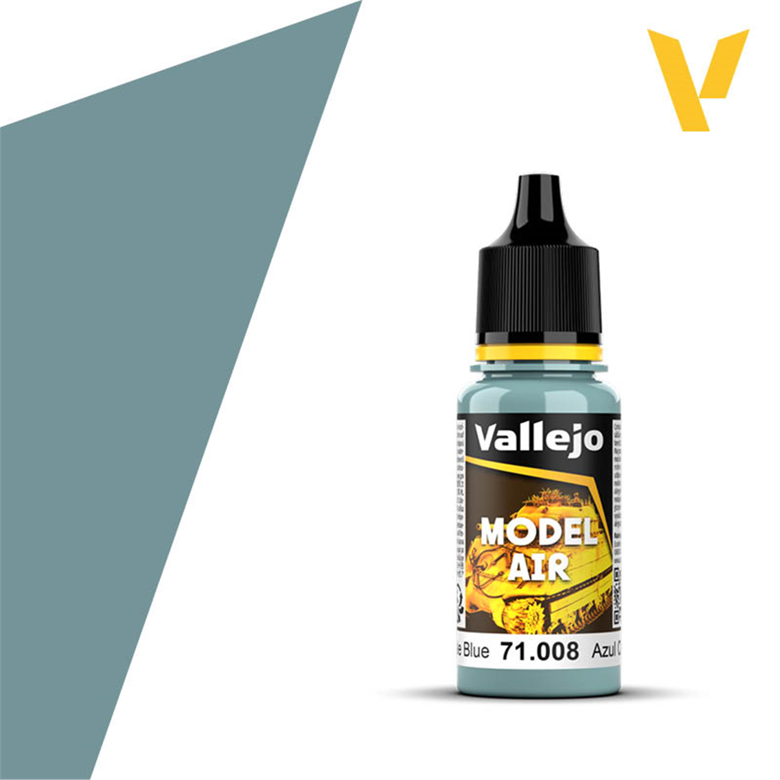 Vallejo 71008 18 ml. Pale Blue, Model Air Series Model Paint